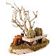Arnia in legno 12 cm per presepe da 10-12 cm s3