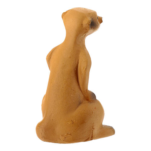 Suricate 4 cm résine pour crèche 12 cm 2