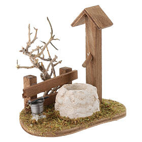 Brunnen 10 cm – für 16–20 cm Krippe, ohne Wasserfunktion