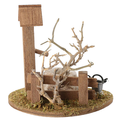 Fontanna do szopki, 10 cm, dla szopek 16-20 cm 3