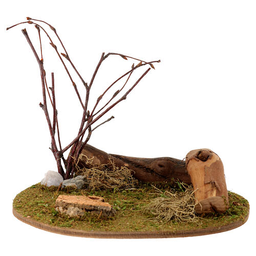 Pecorelle con ambientazione 3 cm per presepe 10-12 cm 5