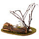 Pecorelle con ambientazione 3 cm per presepe 10-12 cm s3
