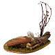 Pecorelle con ambientazione 3 cm per presepe 10-12 cm s4