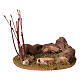 Pecorelle con ambientazione 3 cm per presepe 10-12 cm s6