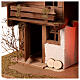 Empty wooden stable 35x60x30 cm for 10-12 cm nativity scene s2