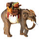 Elefante resina 14 cm per presepe 24-30 cm s1