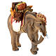 Elefante resina 14 cm per presepe 24-30 cm s3