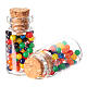 Set of 2 jars of beads, 3 cm, for 14-16 cm Nativity Scene s2