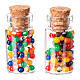 Barattolini di perline 3 cm set 2 pz presepe 14-16 cm s1