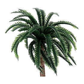 Palm tree 15 cm without base, 12 cm nativity scene