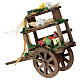 Carretto frutta e verdura 10x15x5 cm presepe 16-18 cm s2