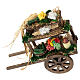 Carretto frutta e verdura 10x15x5 cm presepe 16-18 cm s3