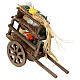 Carretto frutta e verdura 10x15x5 cm presepe 16-18 cm s4