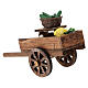 Market cart with fruits, 5x10x5 cm, for 10-12 cm Nativity Scene s3