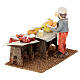 Stoisko gastronomiczne z pasterzem, 10x15x10 cm, figurka 10 cm s5