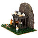 Chicken coop with shepherd 5 cm nativity scene 10x15x10 cm s2