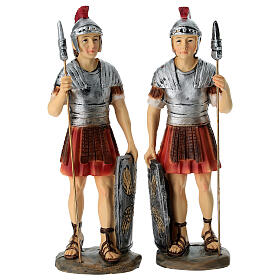 Soldati romani presepe 15 cm plastica