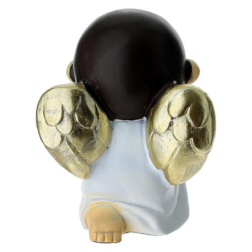 Petit ange agenouillé les mains jointes 7 cm 3