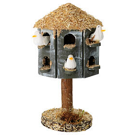 Dovecote, 14x6x6 cm, for 16 cm Nativity Scene