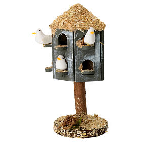 Dovecote, 14x6x6 cm, for 16 cm Nativity Scene