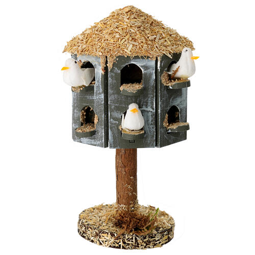 Dovecote, 14x6x6 cm, for 16 cm Nativity Scene 1