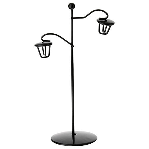 Metalllaterne – 12 × 7 cm, Krippenzubehör für 8 cm Figuren-Serie 1