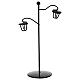Lampion metalowy 12x7 cm do szopki 8 cm s1