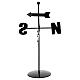 Metal weathervane, 12x7 cm, for 8 cm Nativity Scene s3