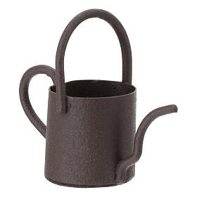 Regador de metal 4x4 cm presépio de 14-16 cm