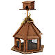 Hexagonal aviary for 10-12 cm Nativity Scene, 20x10x10 cm s2