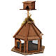 Voliera esagonale 20x10x10 cm presepe 10-12 cm s2