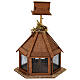 Voliera esagonale 20x10x10 cm presepe 10-12 cm s4