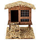Pollaio presepe con scala 10x10x10 cm presepe  10-12 cm  s1