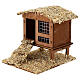 Pollaio presepe con scala 10x10x10 cm presepe  10-12 cm  s3