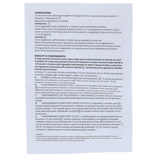 Mini-Schneemaschine Kuopio 1.5 – leise, kompakt, komplett mit Zubehör 10