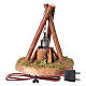 Fuoco da campo 6x7x8 cm per presepe 8-10 cm s3