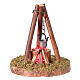 Fogo de acampamento 6x7x8 cm para presépio de 8-10 cm s1
