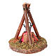 Fogo de acampamento 6x7x8 cm para presépio de 8-10 cm s2