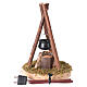 Falò con pentola 8x7x12 cm per presepe 10-12 cm s3