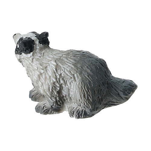 Tasso in resina per presepe 6-8 cm 2