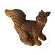 Set of 3 squirrel figurines in resin for 10-12 cm Nativity Scene s2