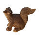 Set 3 pz scoiattoli in resina presepe 10-12 cm  s3