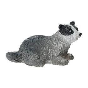 Resin badger for 10-12 cm Nativity Scene