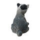 Resin badger statue for 10-12 cm nativity scene s3