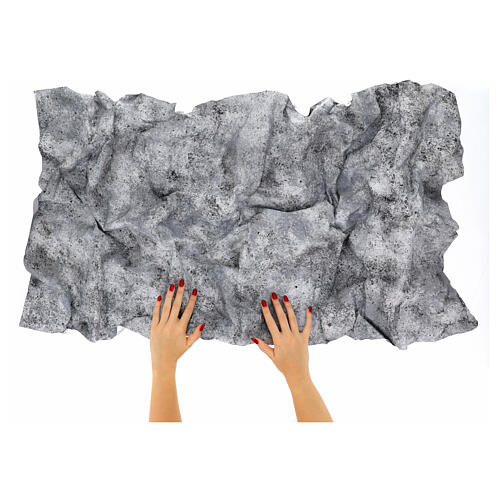 Aluminum paper - ALPIN GREY, 47x24 in 2