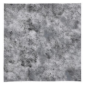 Moldable aluminum paper, 24x24 in - ALPIN GREY