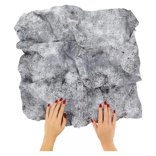 Papier aluminium à modeler 60x60 cm - ALPIN GREY 2