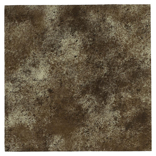 Modellierbares Papier mit Sandeffekt Krippenzubehör 60x60 cm 4