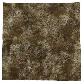 Malleable paper for Nativity Scene, sand effect, 60x60 cm