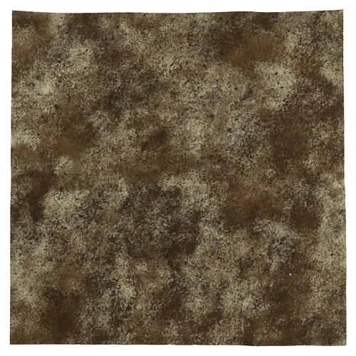 Papel moldeable belén con efecto arena 60x60 cm 1